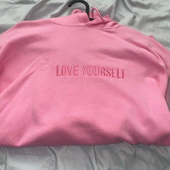 Sweaters | Yours Truly Love Yourself Hoodie | Poshmark